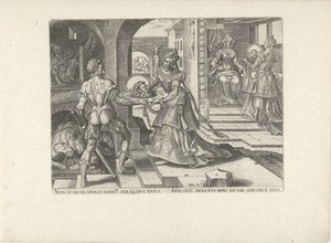 Salome ontvangt het hoofd van Johannes de Doper