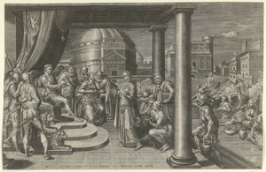 Salomo en de koningin van Seba
