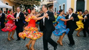 Salsa Dancing in Old San Juan