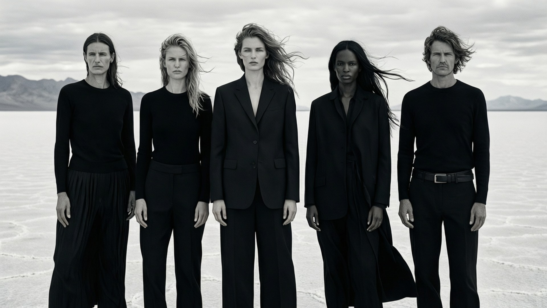 Salt Flat Ensemble by Wallpapers.art Studio
