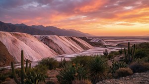 Salt Range Sunset