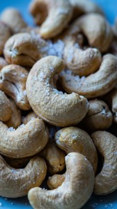 Salted Cashew Closeup