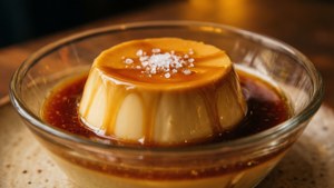 Salty Caramel Blancmange