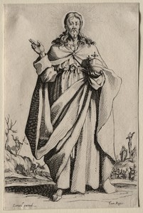 Salvatoris Beatae Mariae Virginis Sanctorum Apostolorum Icones / Les Grands Apôtres (The Large Apostles): The Savior