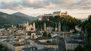 Salzburg Fortress View