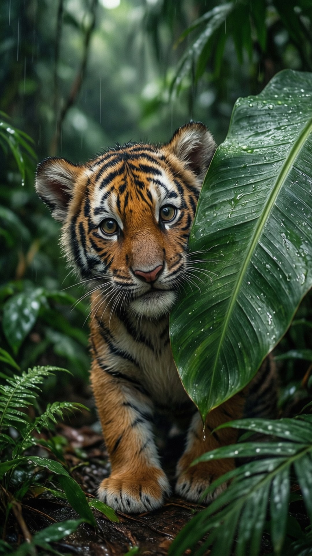 Sambo in the Jungle by Wallpapers.art Studio