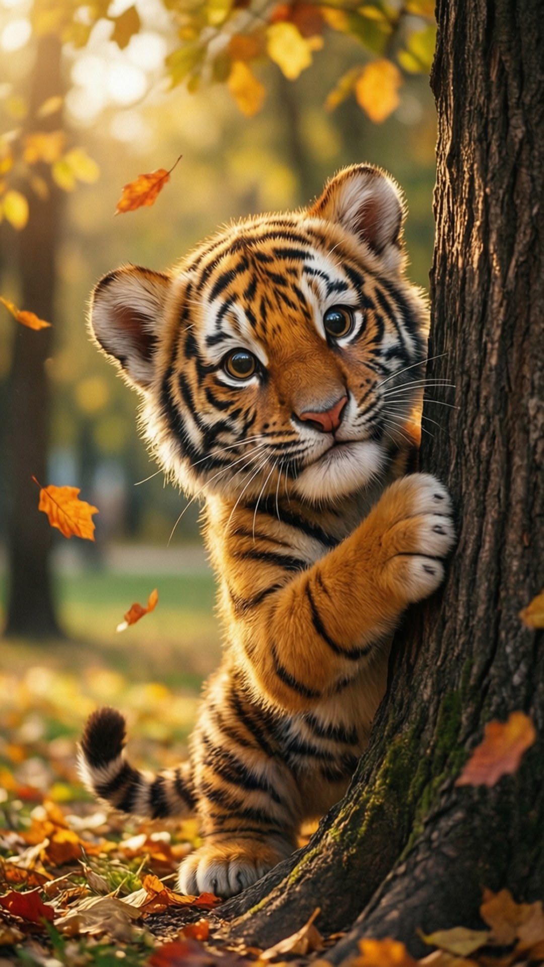 Sambo Plays Hide and Seek by Wallpapers.art Studio