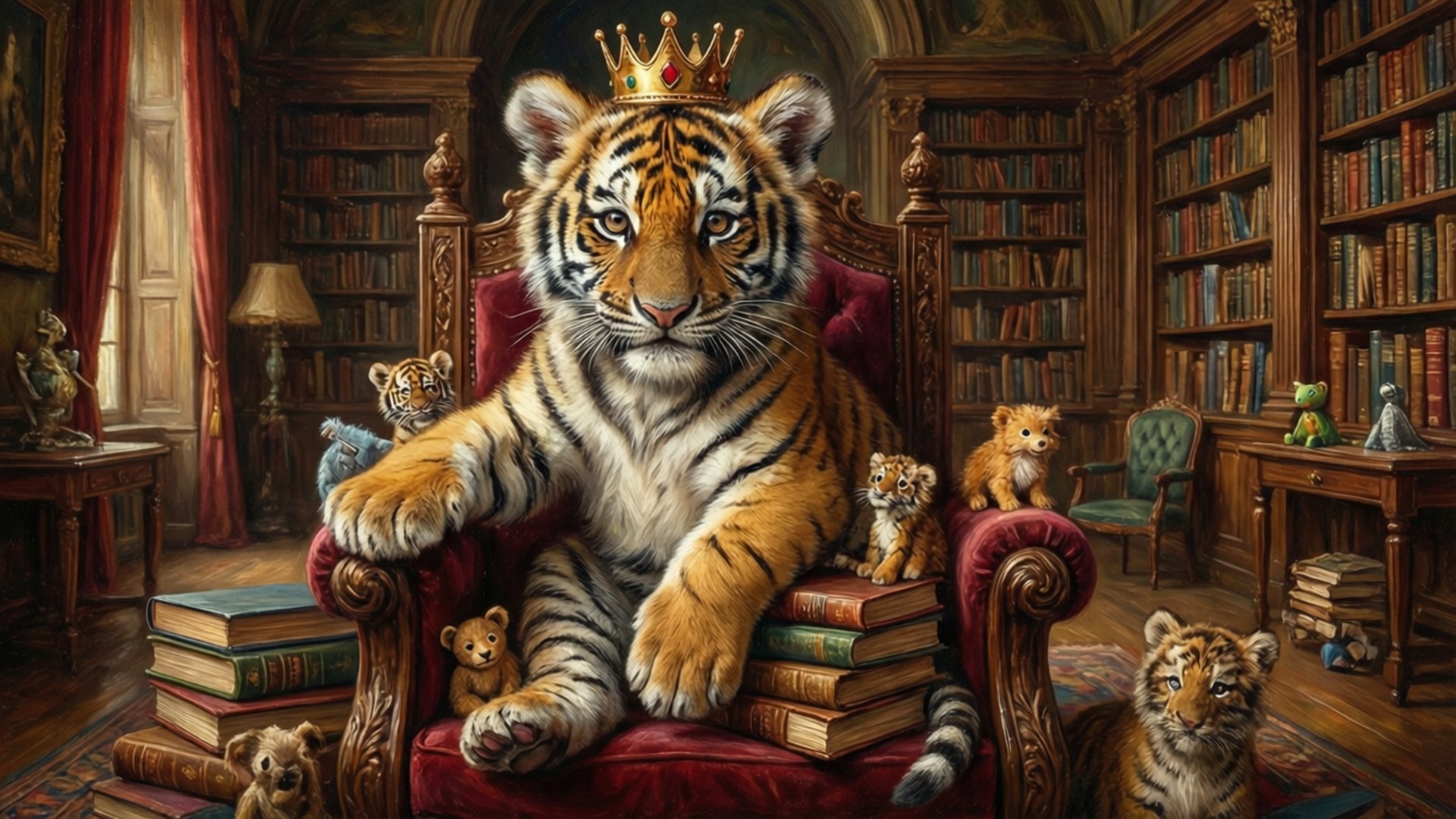 Sambo the King by Wallpapers.art Studio