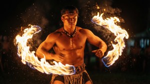 Samoa Fire Dance