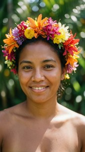Samoan Beauty Flower Crown