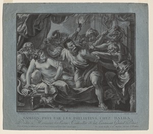 Samson Taken by the Philistines in Delilah's House