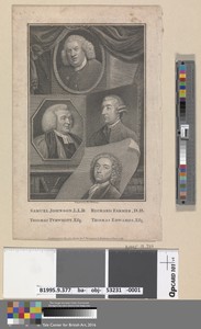 Samuel Johnson with other portraits