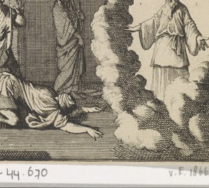 Samuel verschijnt aan Saul bij de heks van Endor