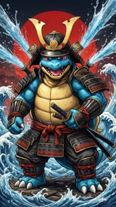 Samurai Blastoise