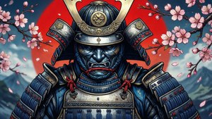 Samurai Blossom Cool Drawing