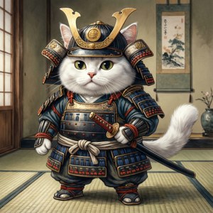 Samurai Cat