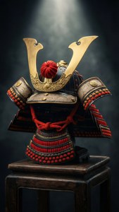 Samurai Crest Display