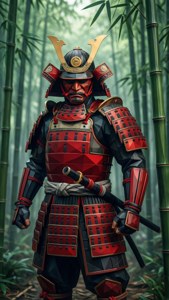 Samurai in Bamboo