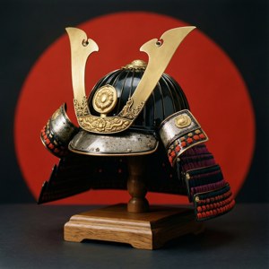 Samurai Kabuto Display