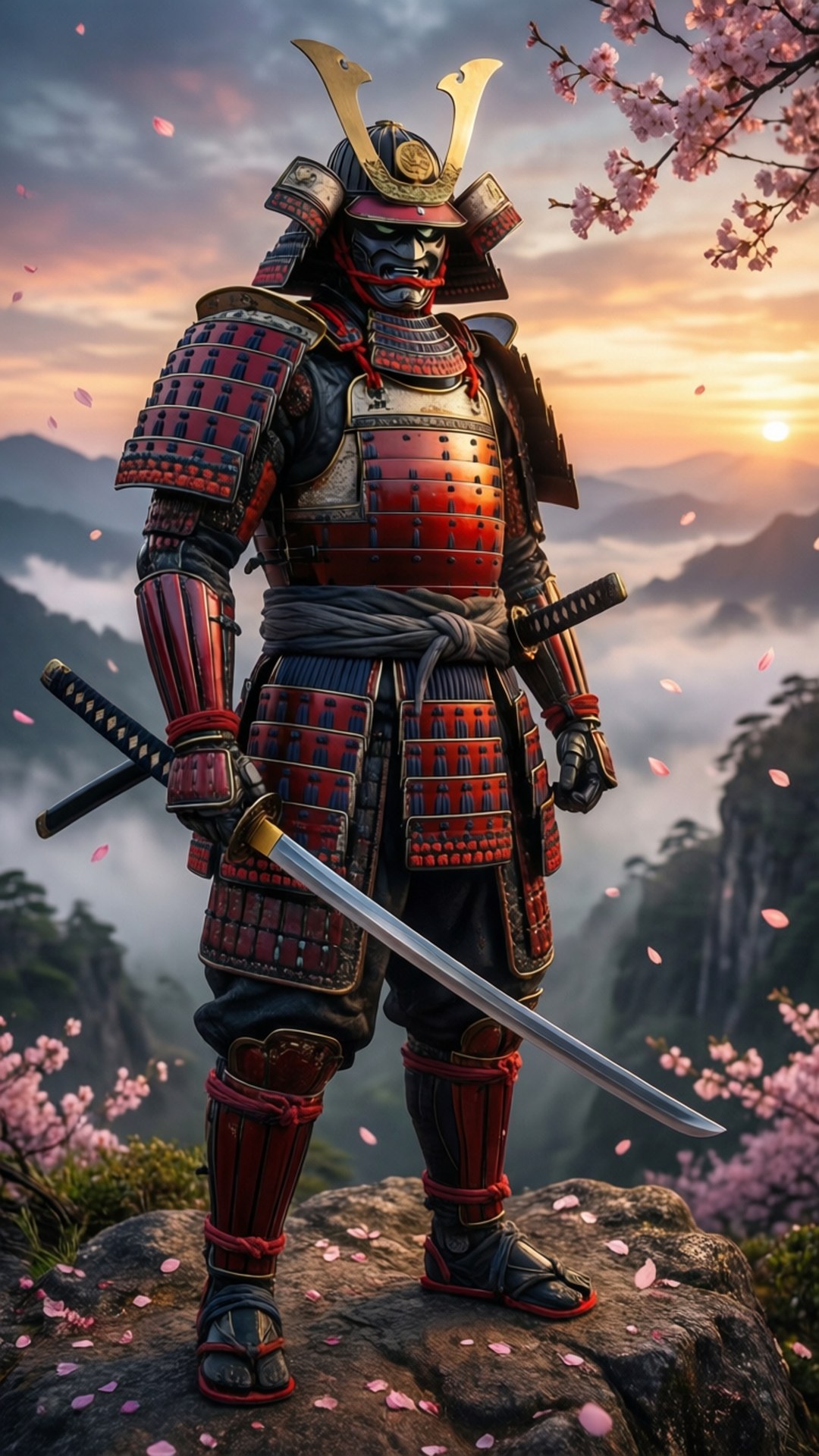 Samurai Mech by Wallpapers.art Studio