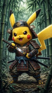 Samurai Pikachu