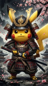 Samurai Pikachu