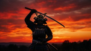 Samurai Sunset