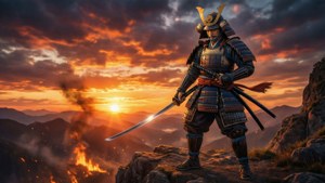Samurai Sunset Stand
