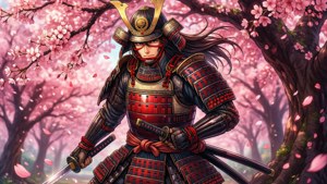 Samurai Under Sakura