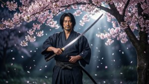 Samurai Under Sakura