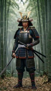 Samurai Zoro in Bamboo