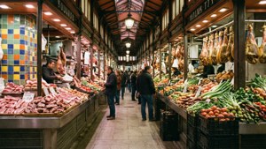 San Miguel Market Bustle