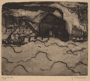 Sand Dredgers on the Elbe