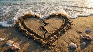 Sand Heart Eroding