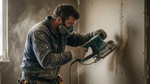Sanding Drywall Dust