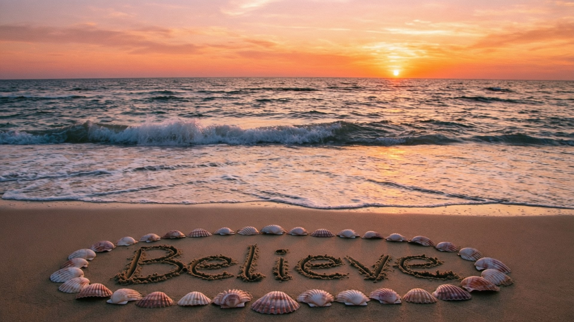 Sandy Belief by Wallpapers.art Studio