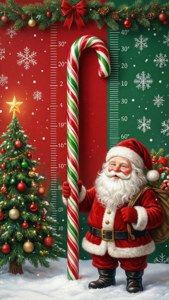 Santa Christmas Chart