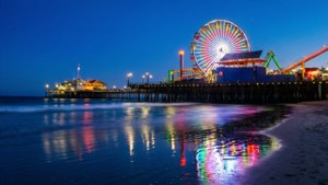 Santa Monica Pier Night