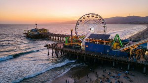 Santa Monica Pier Sunset