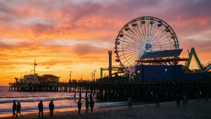 Santa Monica Pier Sunset