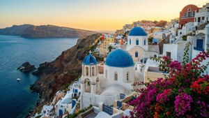 Santorini Sunset Dream