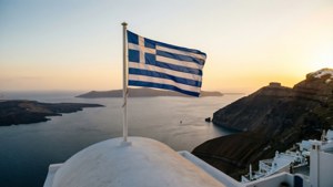 Santorini Sunset Pride