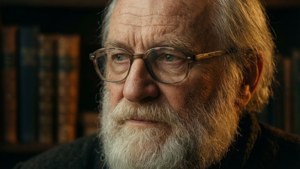 Sapkowski Portrait Close-Up