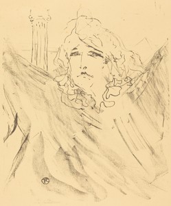 Sarah Bernhardt in "Cleopatra" (Sarah Bernhardt dans "Cléopatre")