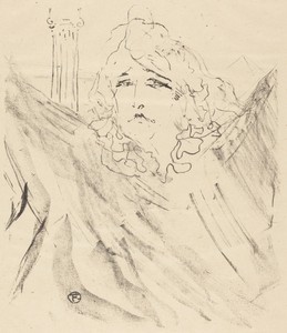 Sarah Bernhardt in "Cleopatra" (Sarah Bernhardt dans "Cléopatre")