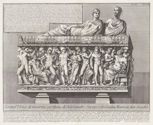 Sarcofaag van keizer Severus Alexander en zijn moeder Julia Avita Mamaea
