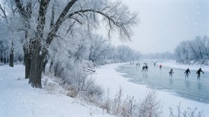 Saskatoon Winter River