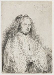Saskia als Catharina van Alexandrië