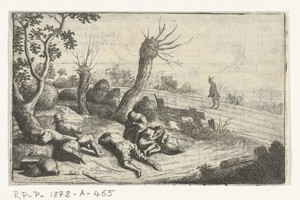 Satan onkruid zaaiende