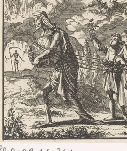 Satan voert vier jongens naar de hel, waar de Dood hen opwacht